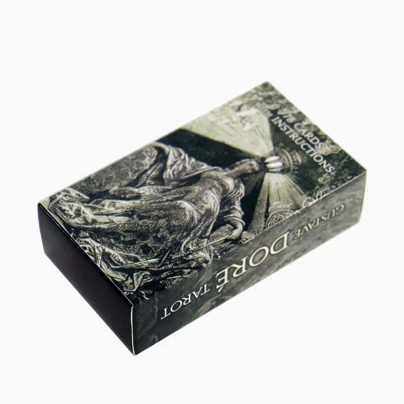 Vendita calda Gustave Dore Tarot Oracle Leisure Entertainment Card Family Gathering Divination Deck Tarot Board Libro di carte da gioco