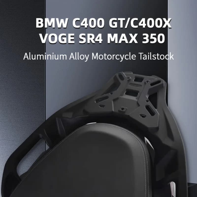 Portapacchi posteriore per moto per BMW C400 GT/C400X, accessori moto speciali per VOGE SR4 MAX 350, supporto scatola di immagazzinaggio