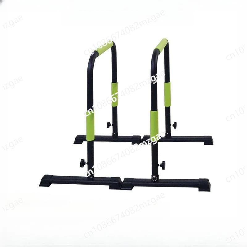 Single parallel bar for interior, for adults, for push-ups and arms extensions, height adjustable