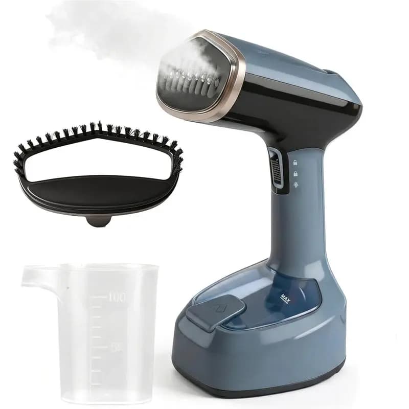 B06B-Foldable Travel Steamer For Clothes,1500W Fast Heat-Up, Folds Flat For Carry-Ons,For Hotels,Business Trips Eu Plug