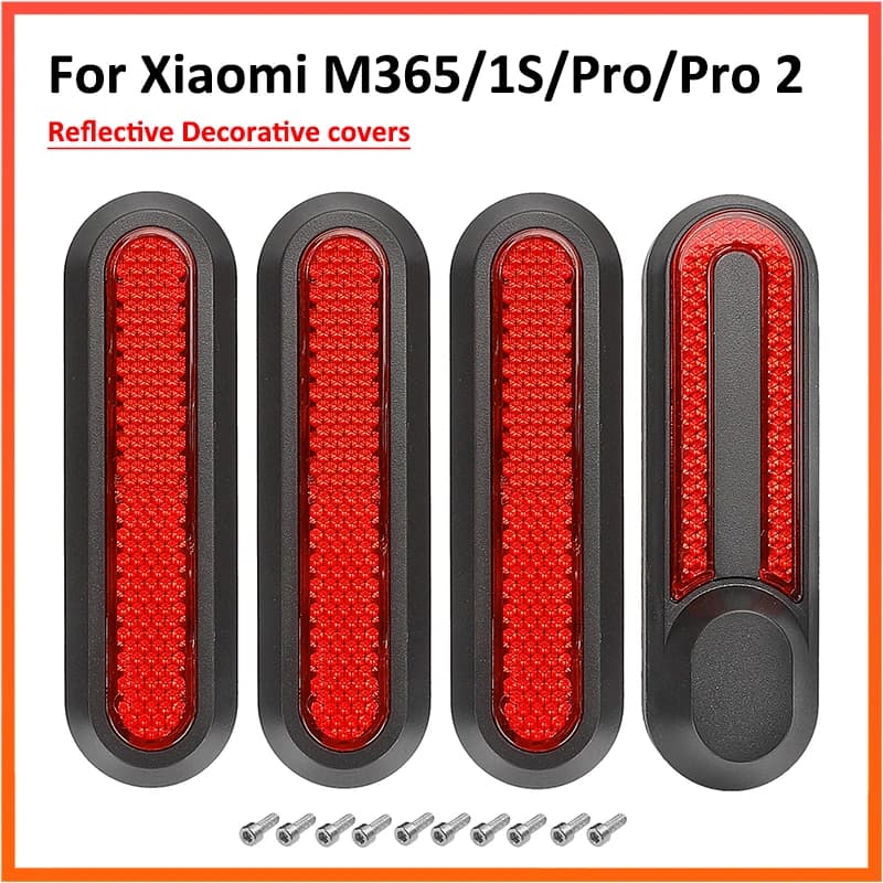 Copertura decorativa per ruota Pro per scooter elettrico Xiaomi M365 1S Pro2 Copertura riflettente modificata con viti