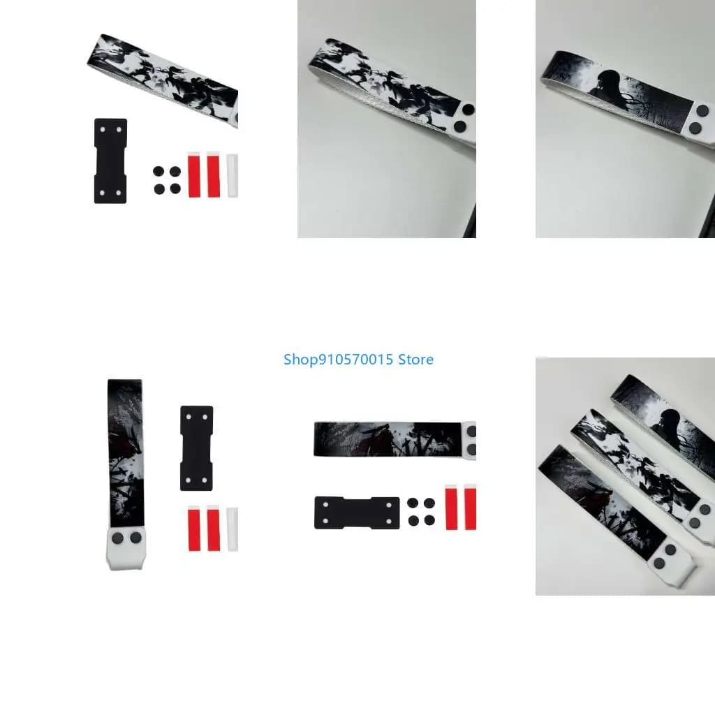 B95C Decorative Straps Take Control Nylons Straps for Gaming Mechanical Keyboards