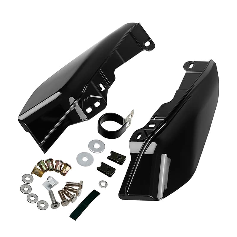 Deflettori d'aria per telaio centrale moto compatibili con Harley Touring Road Street Glide 09-24