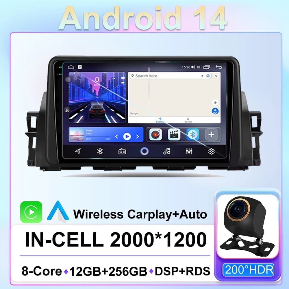 2din Carplay Android For Renault Kiger 2021 Right hand driver AutoRadio Multimedia GPS Car Navigation Monitor Video Screen DVD 5