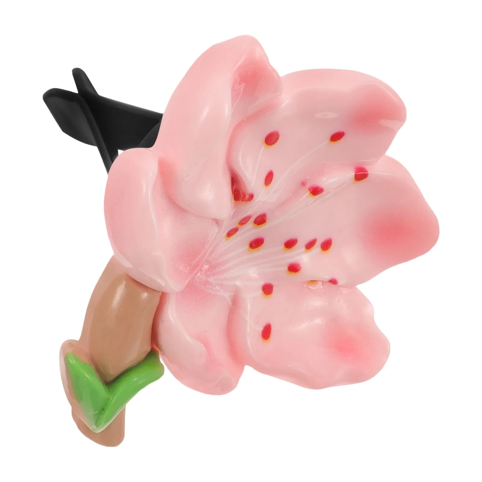 Diffusore per Auto in Plastica Robusta a Clip per Bocchetta di Ventilazione, Stile Fiore, Ornamento Aromatico per Profumo Continuo, Decorazione Interni Auto