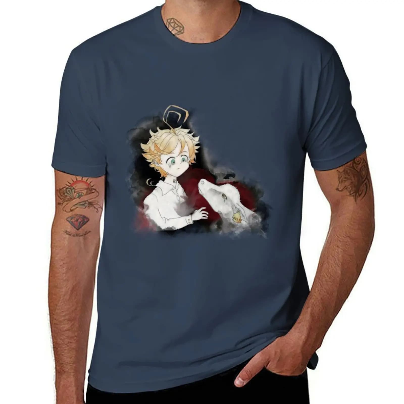 The Neverland for everyone Promised T-Shirt Maglietta casual in stile street style