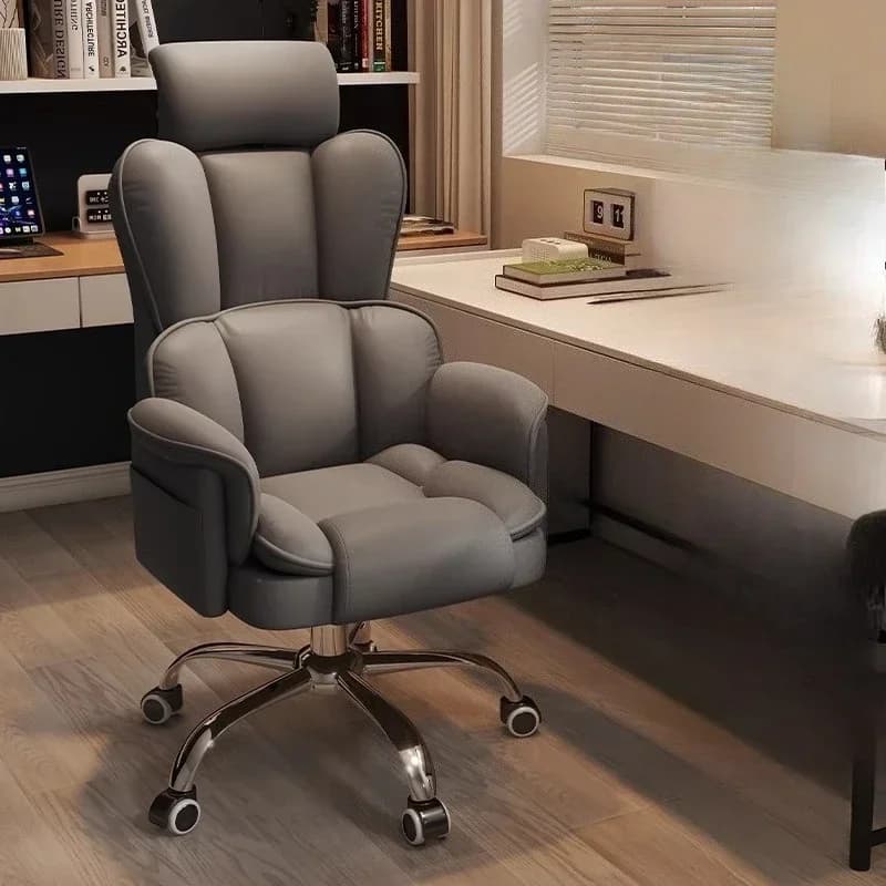 Sedia da Gaming per E-sports, Ergonomica per Computer, Comoda per Soggiorno, Ufficio, Relax, Girevole, Poltrona per Dormitorio