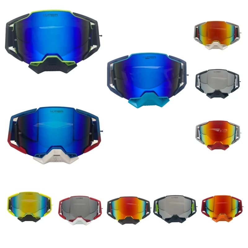 All‑Scene Protective Goggles Dust Sand Barrier Eyewear for Ski Moto Cycling Cross‑Country Sport