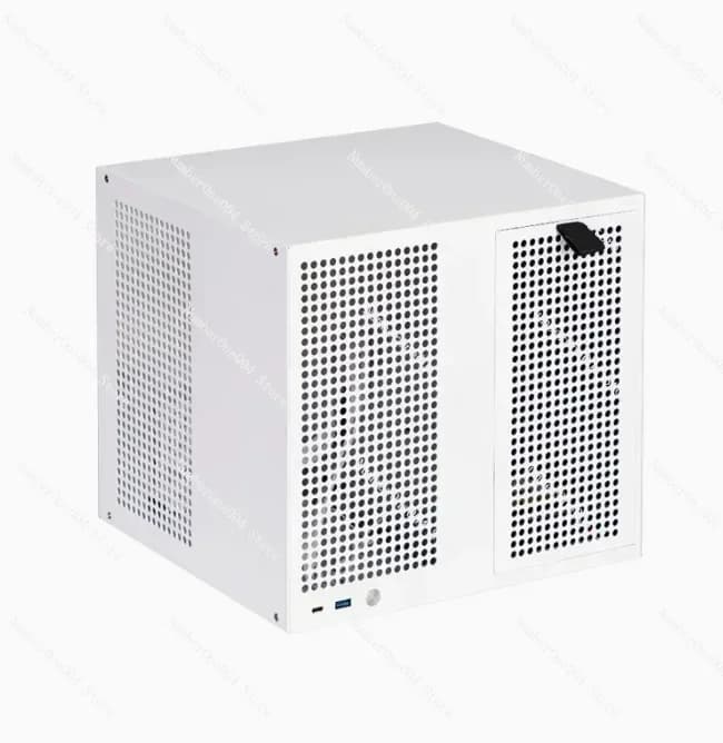 Chassis NAS Sagittarius a 8 posizioni con backplane, alimentatore ATX, MATX, PCIe full-height, storage Synology AIO, UNRAID