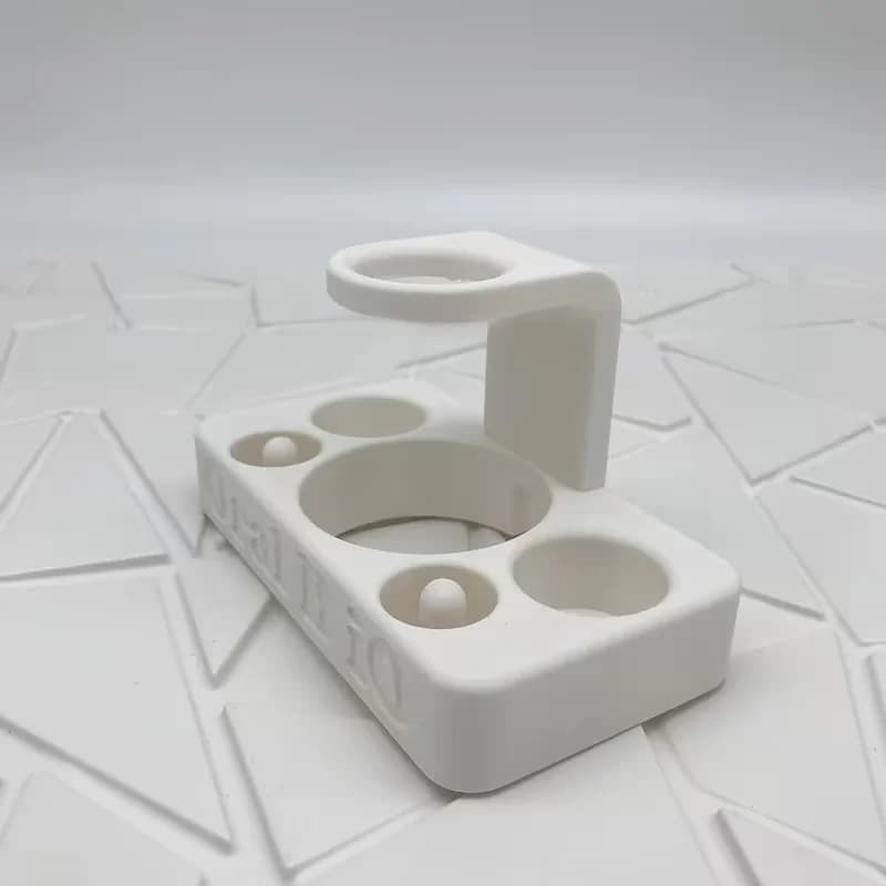 Spacious electric toothbrush base, modern, for Oral-B IO electric toothbrush, bathroom accessories.