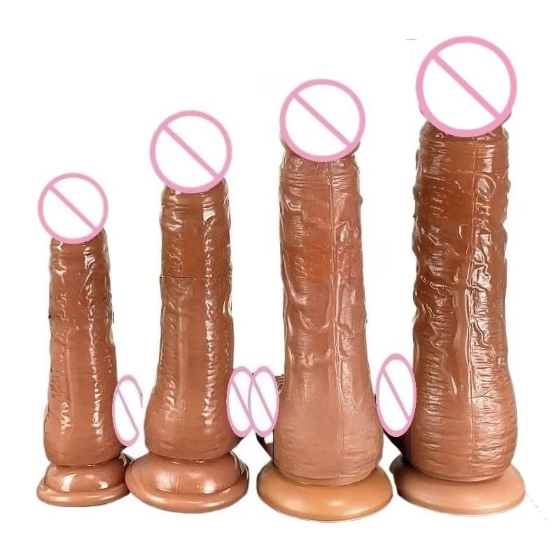Waterproof Silicone Adult Sex Toys Soft Dildo with Suction Cup G-Spot Vagina Anal Masturbators Realistic Dildos Dick Cock Penis