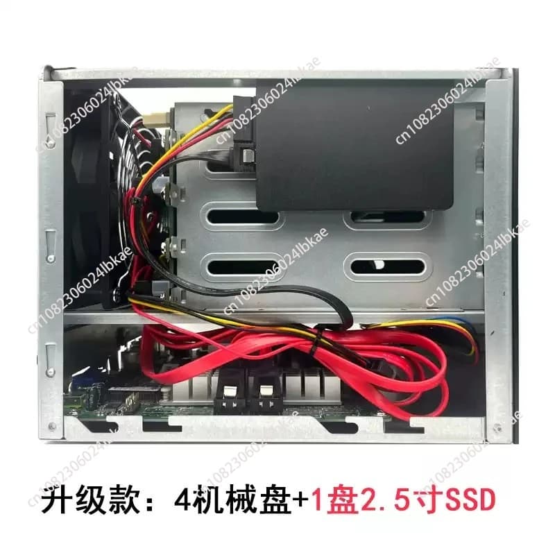 per porta di rete Gigabit quad-core Disco di rete NAS Archiviazione cloud privata Accessori per telaio itx silenzioso a bassa potenza
