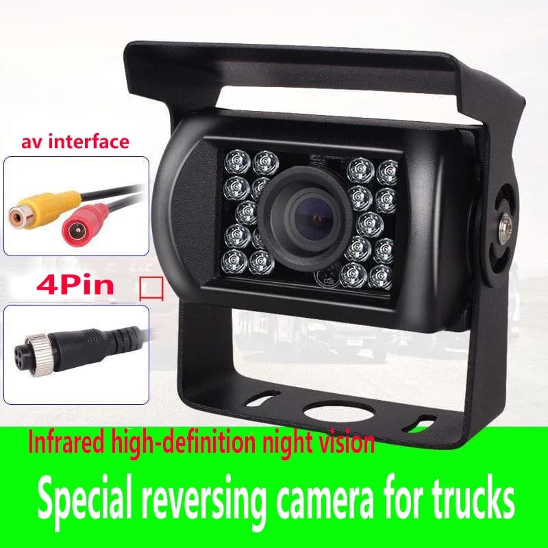 Telecamera per camion per auto CCD HD per pickup per rimorchi per autobus scolastici RV Vista posteriore Visione di backup con IR a infrarossi 6-36V