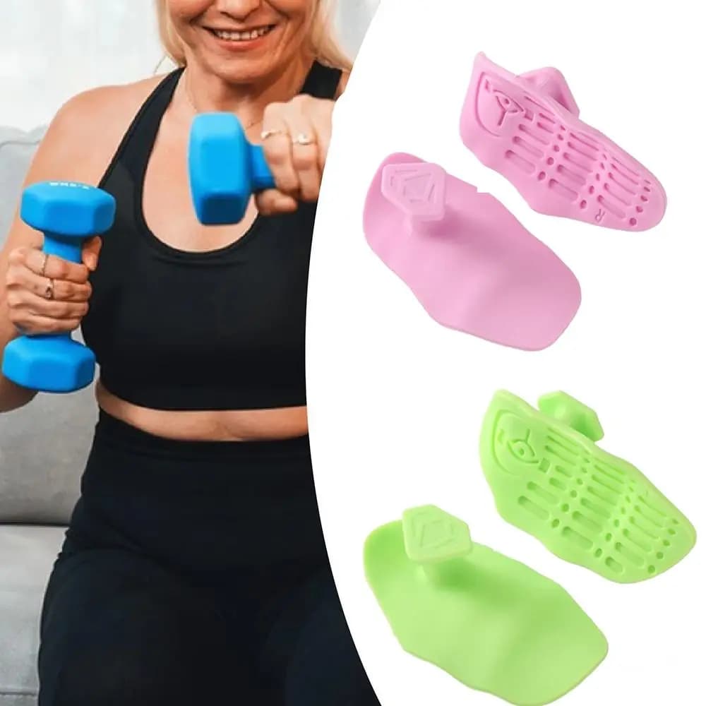 1 paio di impugnature ergonomiche per sollevamento pesi Guanti da palestra per allenamento a forma di nido d'ape elastici Impugnature per palmo in silicone morbido antiscivolo Pull-up