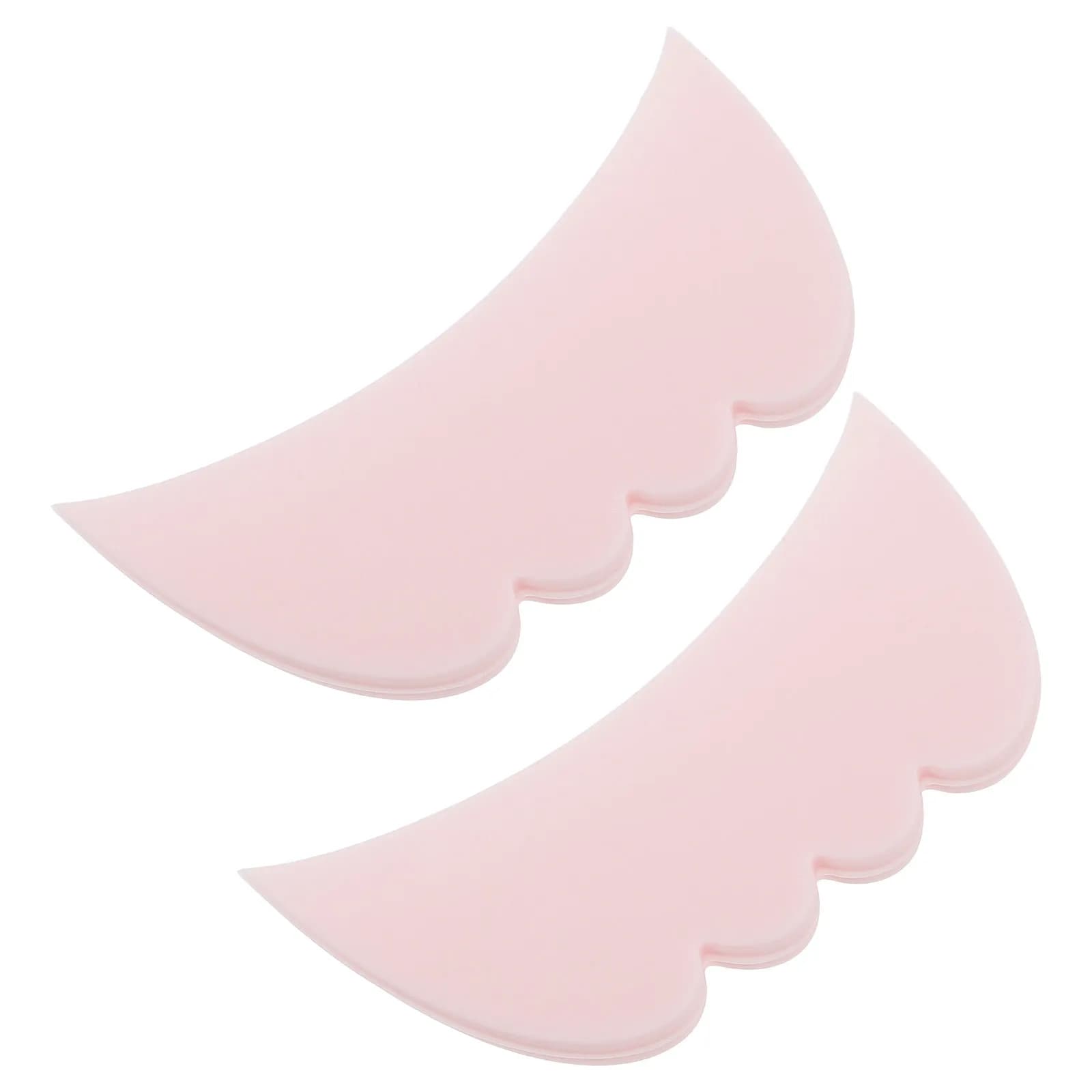 2 Pezzi Strumento Assistente per Trucco Occhi in Silicone per Applicazione di Precisione di Ombretto, Eyeliner e Mascara, Stencil Protettivo Anti-sbavatura per Palpebre