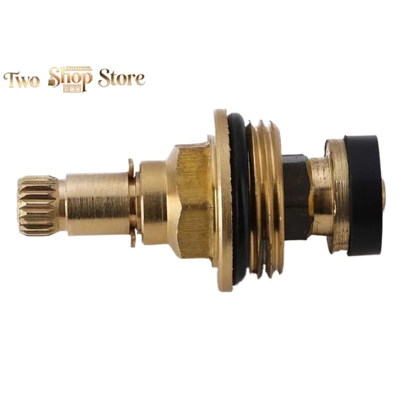 Nuovo Rubinetto Miscelatore G1/2 in Ottone a Apertura Lenta per Acqua Calda e Fredda, per Lavello Cucina, con Getto a Spruzzo, Giallo