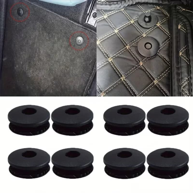 8 pcs car mat fixing buckle clip support carpet grip for Mazda for Volvo carpet clip non-slip buckle