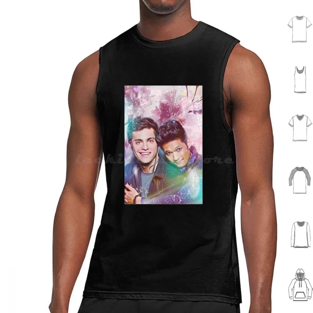 Malec Photobooth 5 Canotte Gilet senza maniche Photobooth Booth Cultura pop Malec Strips Machine Selfie Malec Photobooth