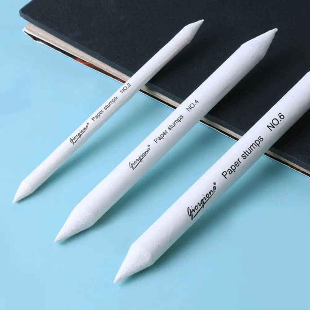 7 Pieces of Professional Smokers in Paper for Artistic Painting, Durevoli, Bianchi