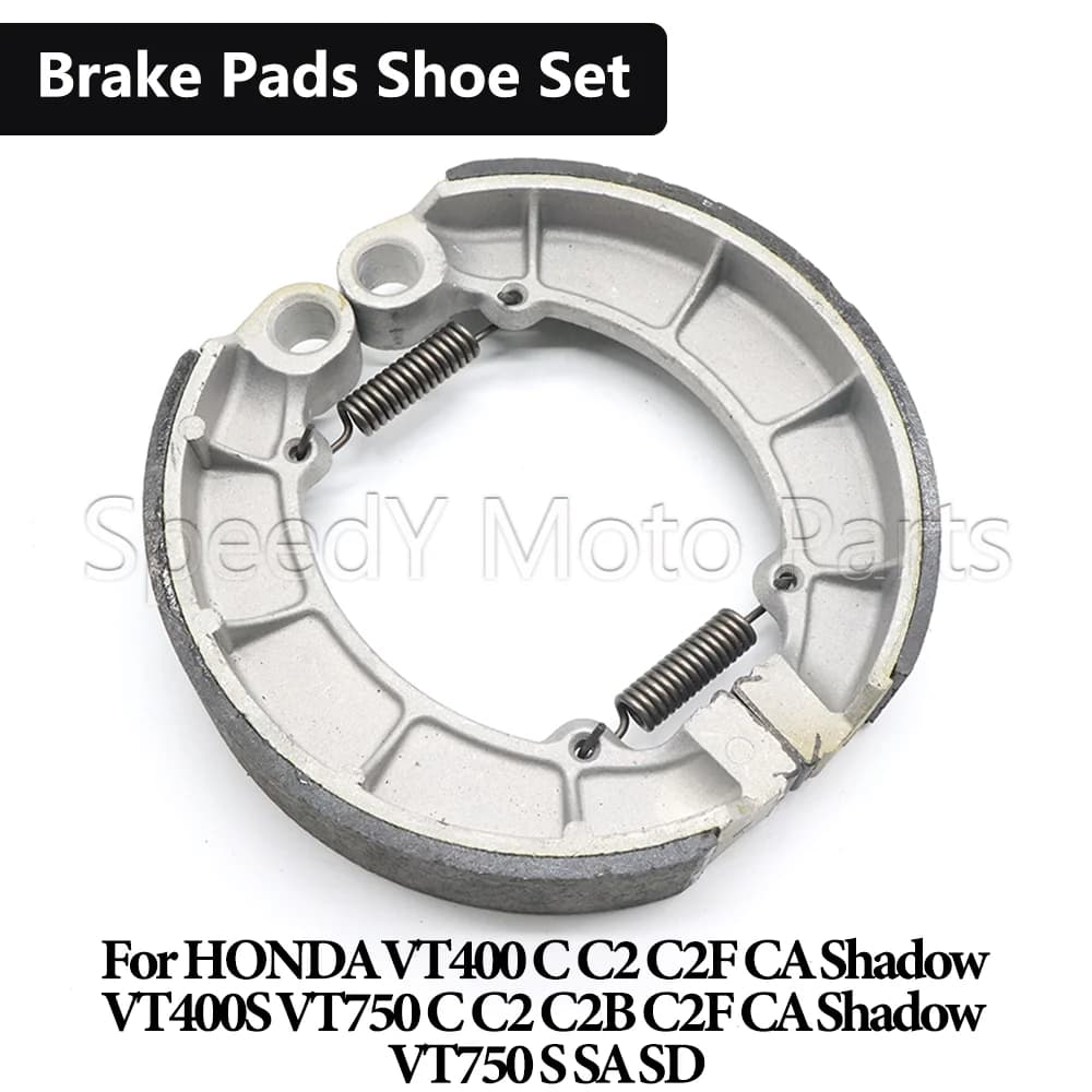 Motorcycle Brake shoes Brake Pads Drum Shoe For HONDA VT400 Shadow VT400S VT750 Shadow VT750 S SA SD VT 400 750 400S 750S