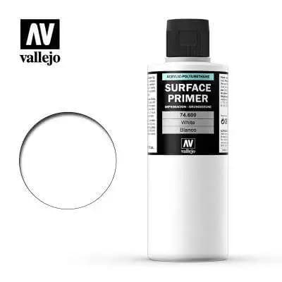 Vallejo Primer Spain AV 200ml (Large bottle) Water Replenishing Soil 74600 74601 74602