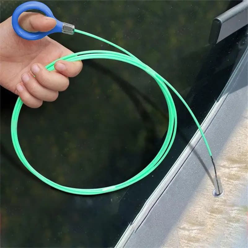 3/5m Car Sewer Unclogger Cleaning Brush Car Sunroof Long Hose Drain Hole Drain Unclogger Car Pipe Tool Cleaner Auto Accessories
