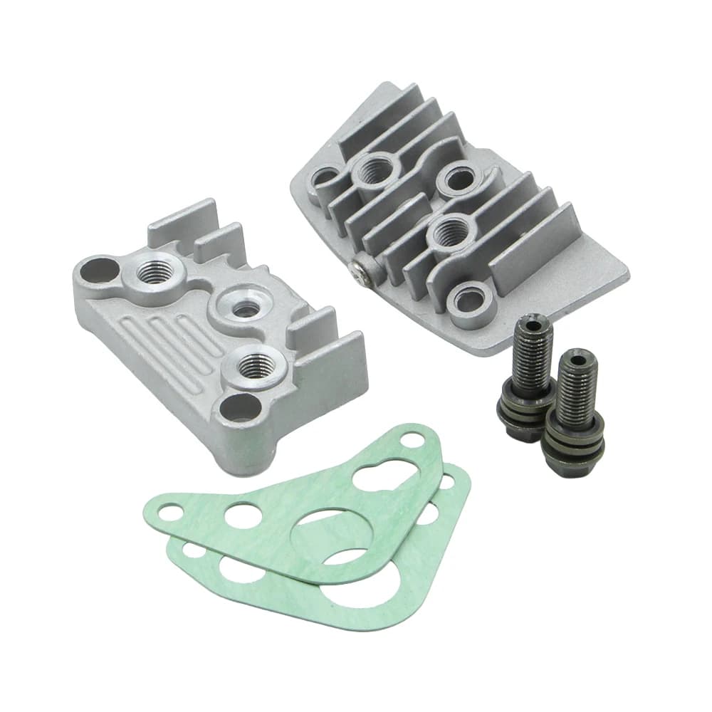 50cc-110cc 125cc 140cc 150cc Motore Coperchio della testata Radiatore olio Adattatore Piastra Kit guarnizioni per Pit Dirt Bike Monkey Moto
