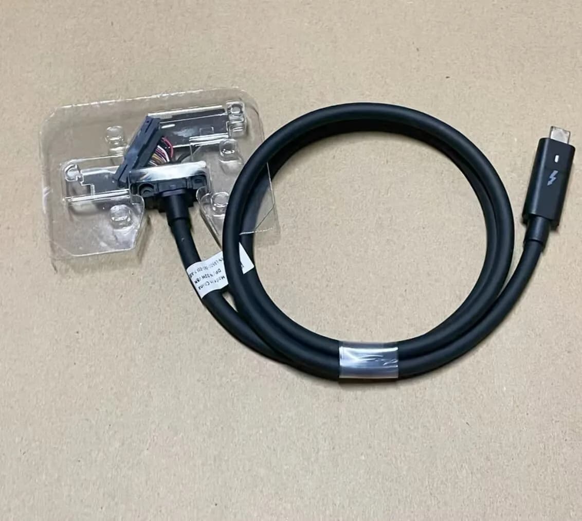 02HV8N Cavo USB Type-C Thunderbolt 3 solo per cavo docking station Dell WD19TB