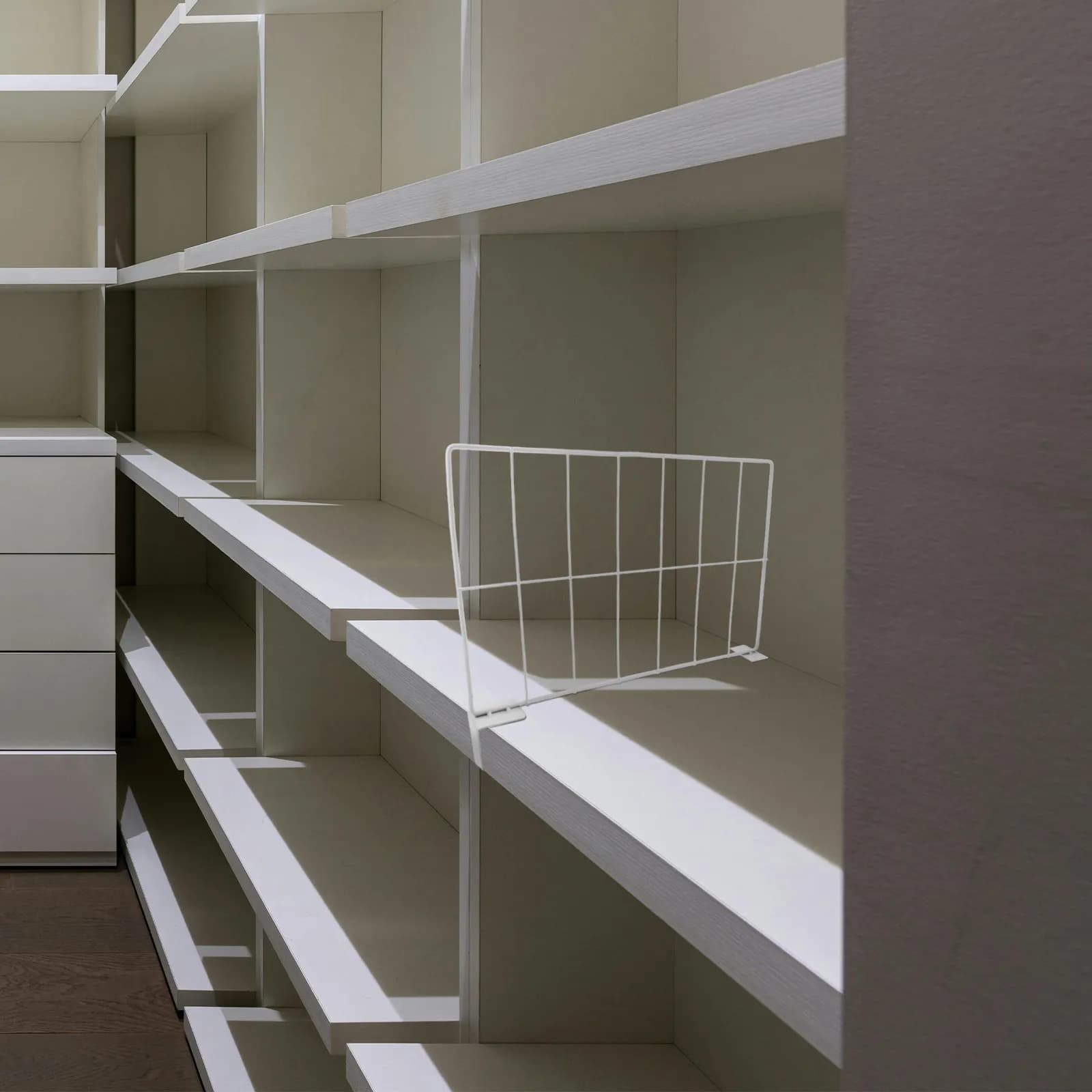 2Pcs Warehouse Shelf Divider Grid Panel Wire Organizer Shelf Separator for Closet Kitchen Pantry Laundry Room Storage
