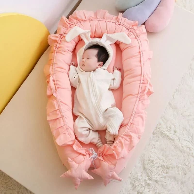 Nido per dormire rimovibile per lettino Culla con cuscino Box da viaggio Culla per neonato Materasso per culla per neonato Letto di sicurezza nel letto