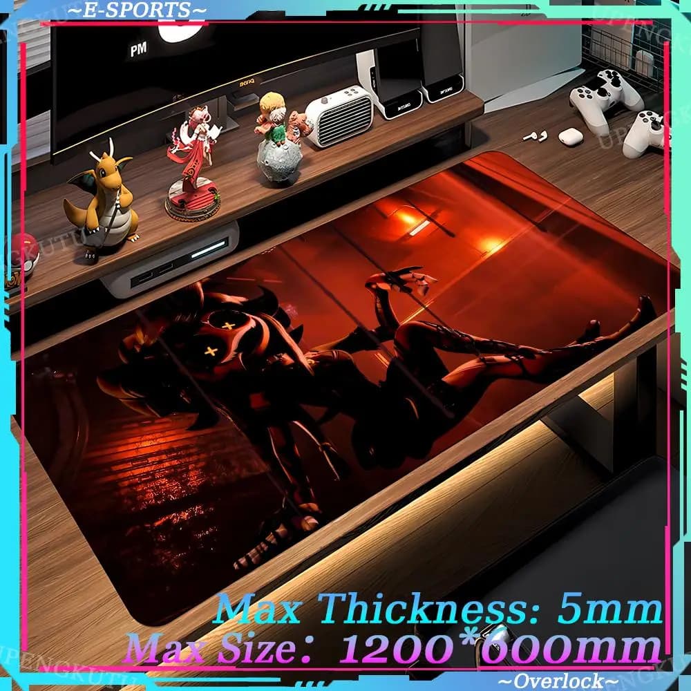 Mouse Pad Oversized Desk mats Gaming accessories Desktop m_murder_drones accessories Anime Rubber anti-skid pad