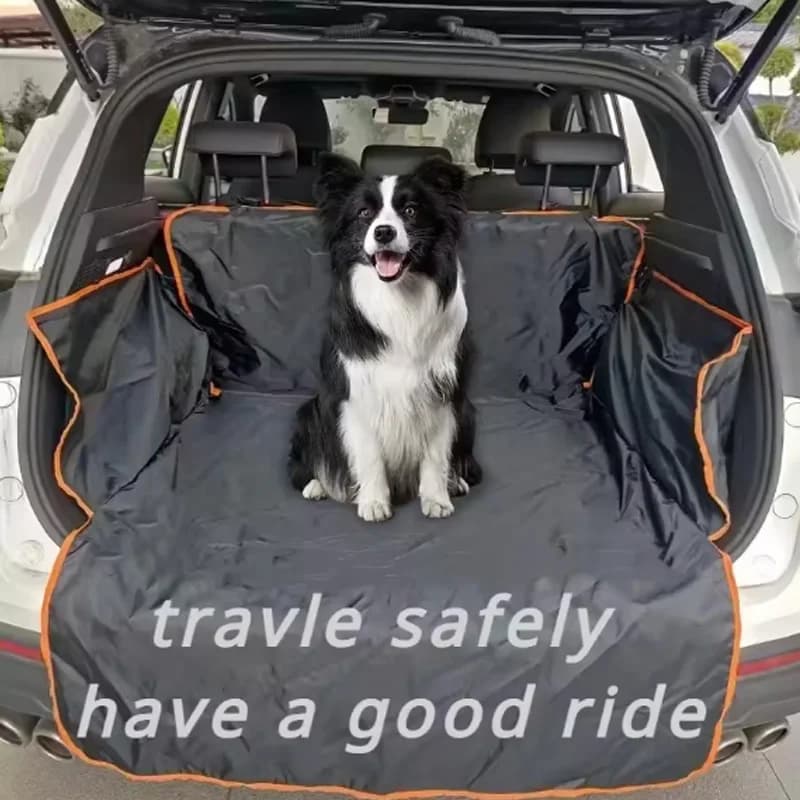 Coprisedile per animali domestici regolabile per cani di grandi e medie dimensioni Sedile per cani impermeabile Lavabile per cani Gatti Baule per auto Tappetino per auto Sedile per animali domestici per auto impermeabile