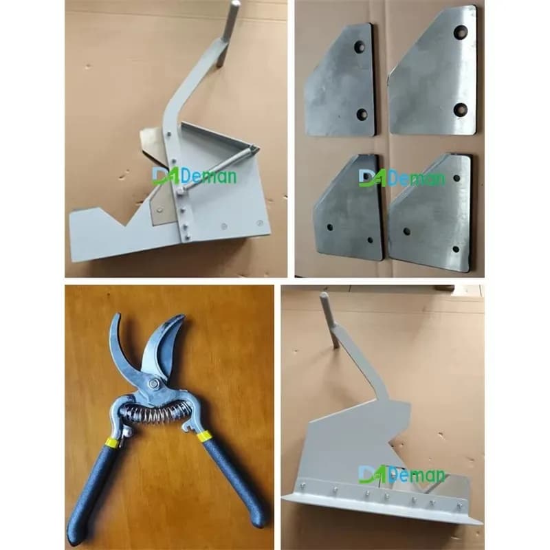 Hot Sale Flower Bunch Bouquet Cutting Machine Rose Branch Stem Cutter Hand-free Flower Pruning Shears 3Cr13 Blade 6.5Kg