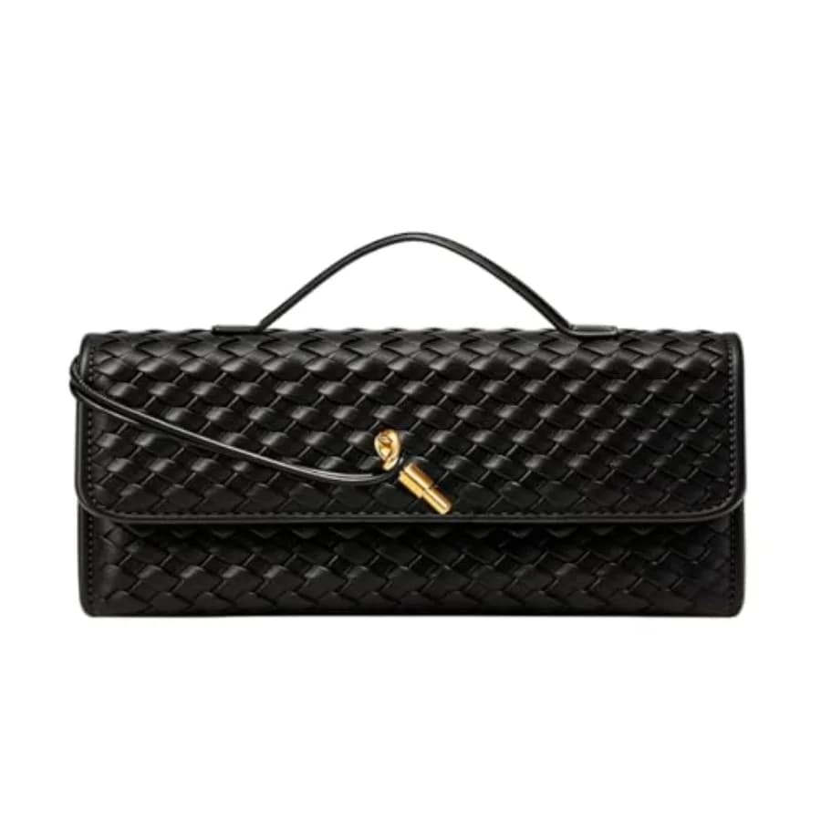 Borsa a tracolla da sera BaiYouDa da donna, casual, alla moda, in pelle vegana, a tracolla