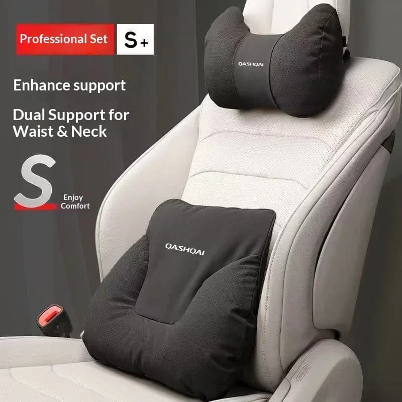 For Nissan Qashqai Car Headrest Neck Support Seat Lumbar Cushion Soft Neck Pillow Automobile interior Accessories