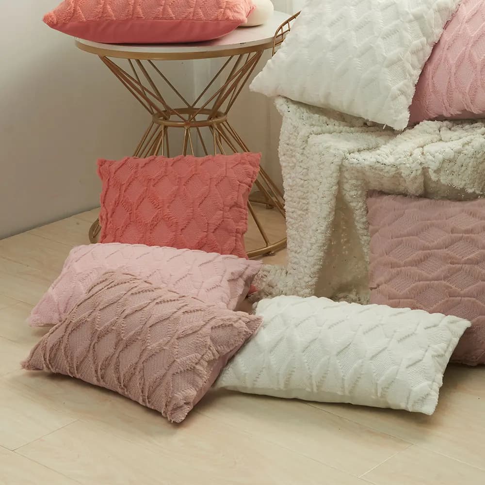 30x50 cm Decorative cushion cover for sofa Lining for cushion in soft plush Nordic Style Living room Fundas De Cojines Federa