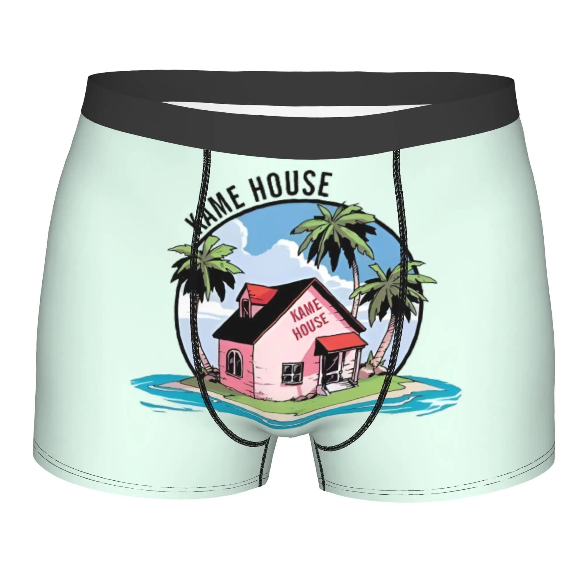 Customized Masters Roshis Underwear Men Print Manga Boxer Shorts Panties Briefs Soft Underpants