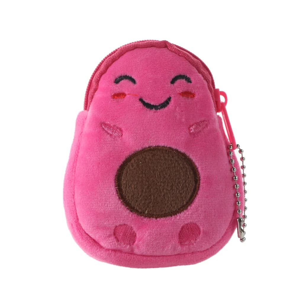 Mini Kawaii Money Pouch Children Cartoon Girls Wallet Avocado Purse Small Coin bag Key Case Bags