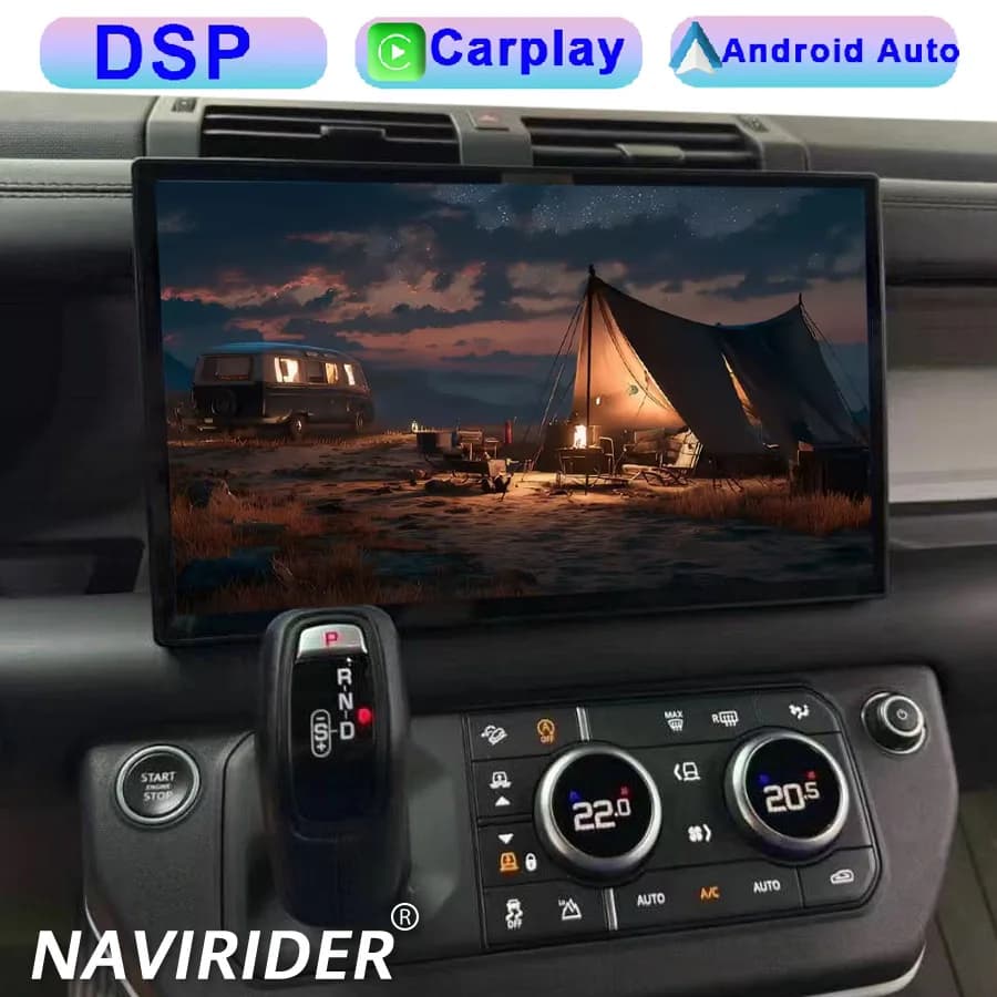 13 pollici Android 15 Touch Screen Auto Carplay Per Land Rover Defender 2018-2024 Autoradio GPS Lettore Multimediale Retainare I Sistemi OEM