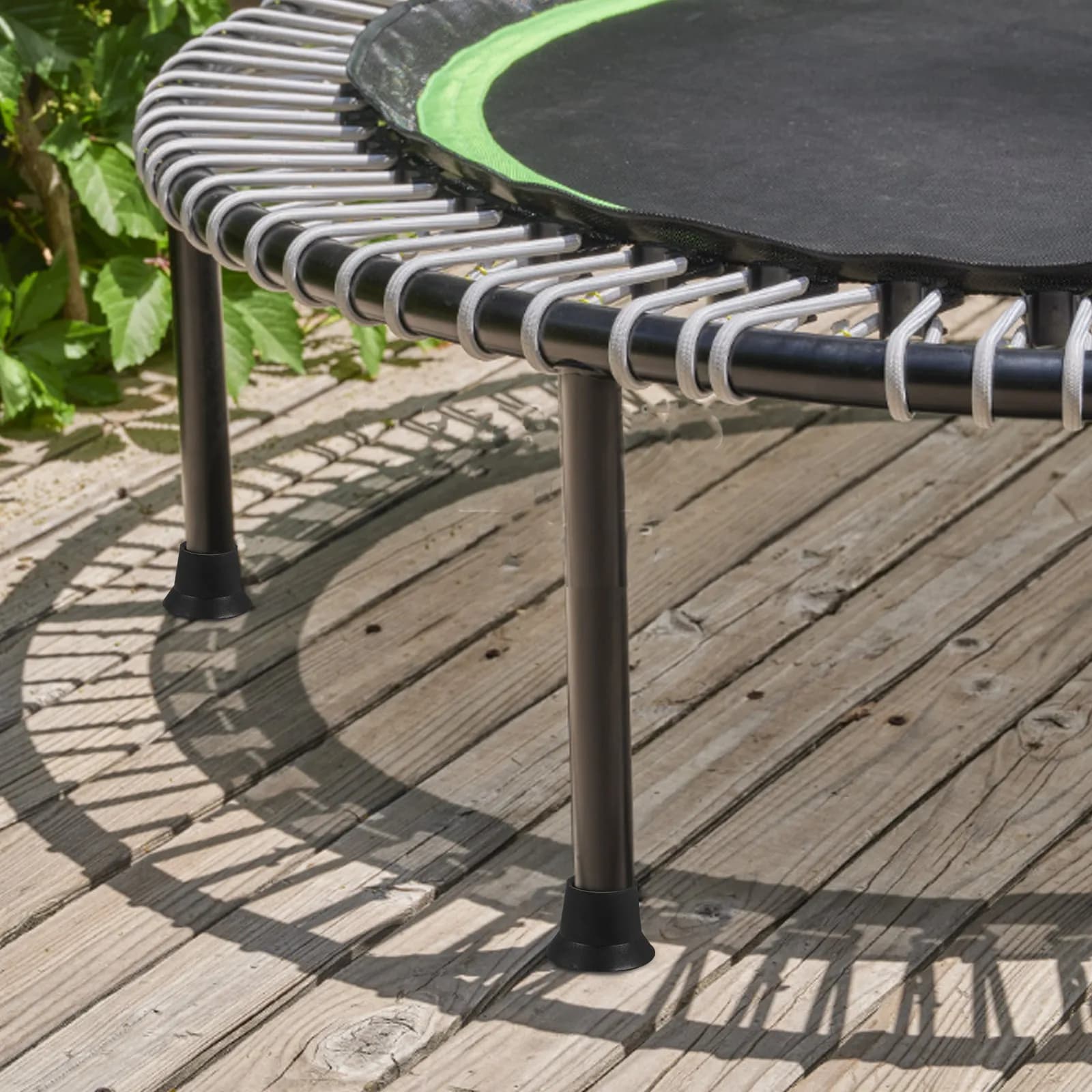 4 Pezzi di Cuscinetti in Gomma Antiscivolo per Gambe di Mini Trampolino, Sedie, Mobili, Tavoli, Scrivanie, Protezione Antirumore e Antigraffio per Trampolino