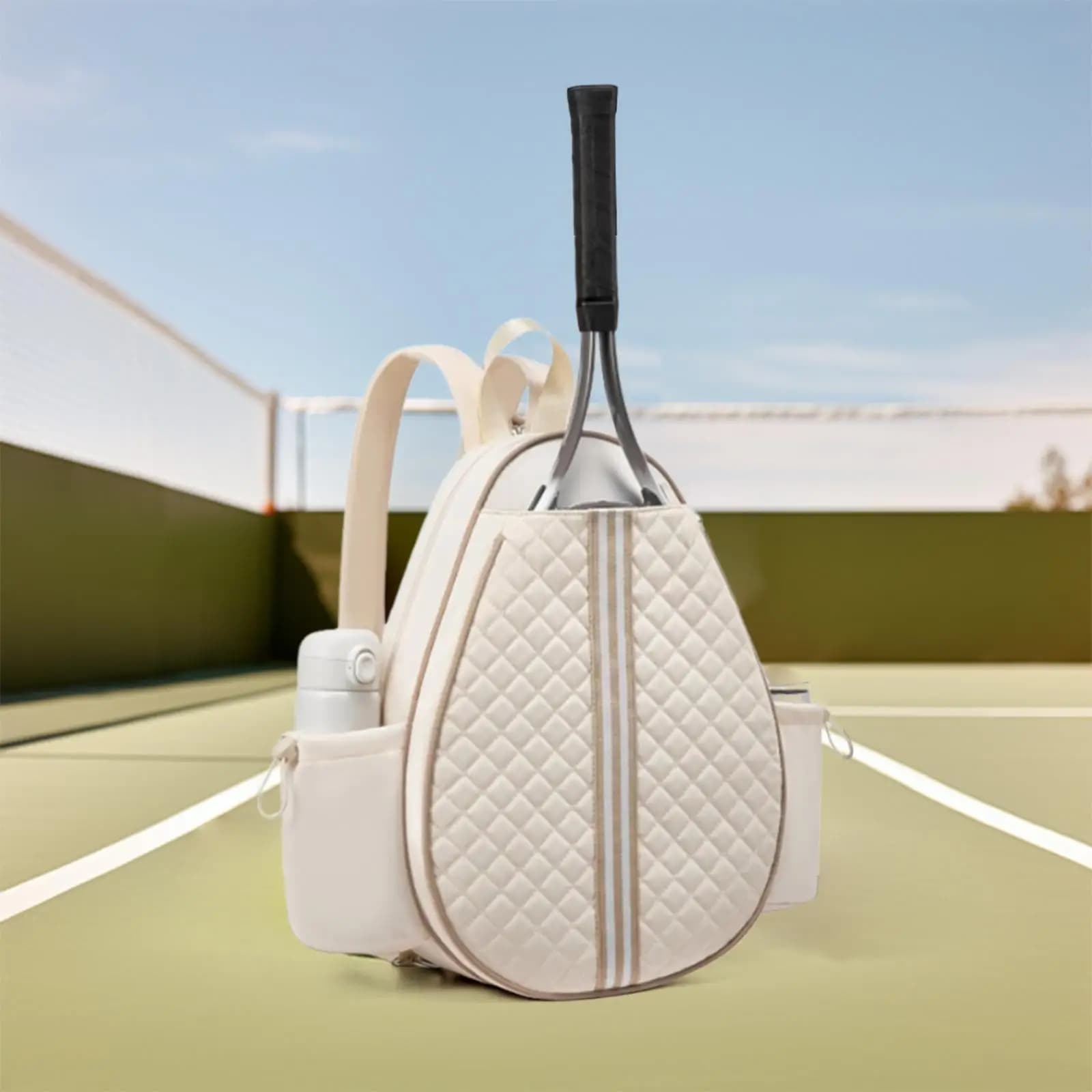 Tennis bag Comfortable adjustable shoulder strap Outdoor sports bag Tennis rack for men Water