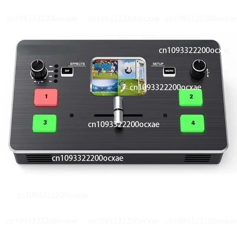 Scheda di acquisizione all-in-one per registrazione e trasmissione video live multi-camera L1-V1, switcher guida a 4 canali