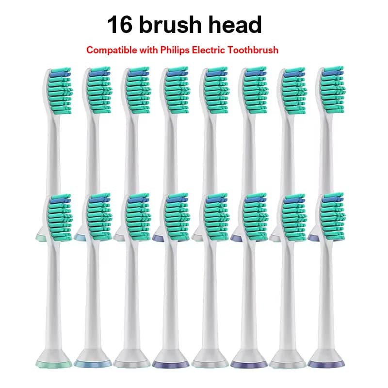 Replacement Toothbrush Heads Compatible with Philips Electric Brush Head 1100 2100 4100 4300 5100 5300 6100 6500 etc 4-12 Pcs