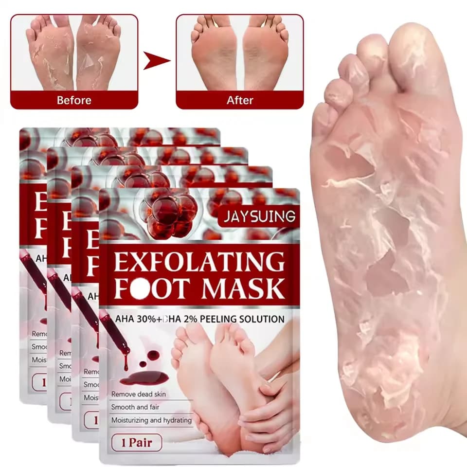5/2/1 paia maschera per i piedi acido della frutta esfoliante pelle morta rimuovere anti crepa piede spa peeling pedicure calzini scrub cura idratante