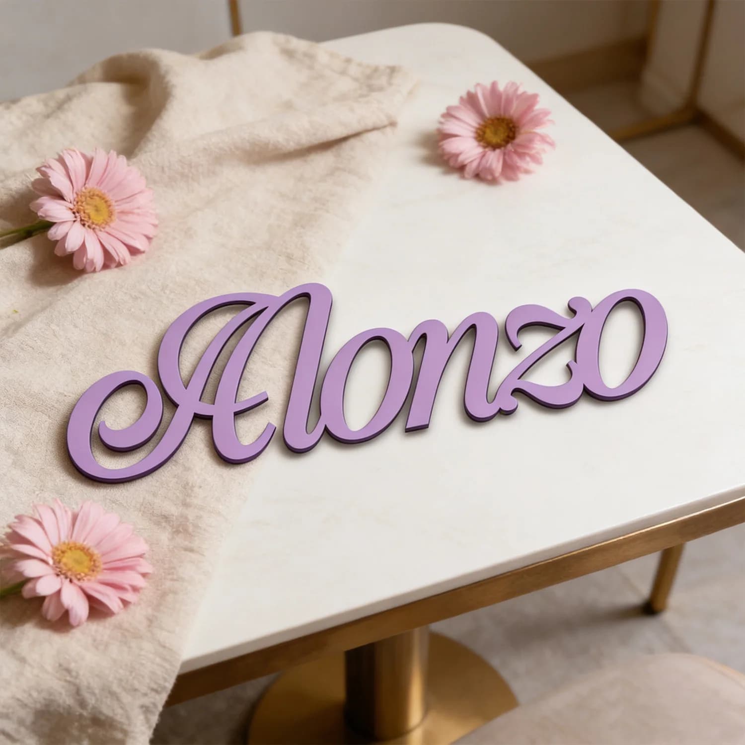 1pc Custom Wooden Room Name Sign Custom content, no need for electricity The ideal gift for home decoration