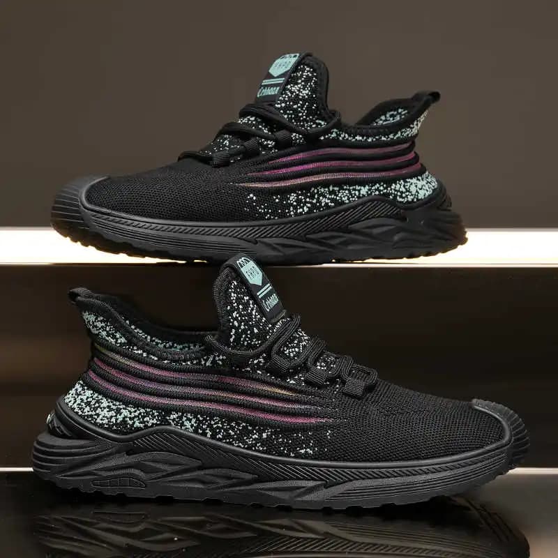 Non-slip sole Spring-Autumn Boots signed by men Fabric shoes Two to 34 Men's Blue Sneakers Sports Functional Brand Name