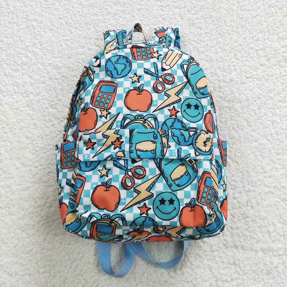 All'ingrosso neonata matita mele zaino bambino all'aperto portatile all'ingrosso bambini bambini torna a scuola borsa verde