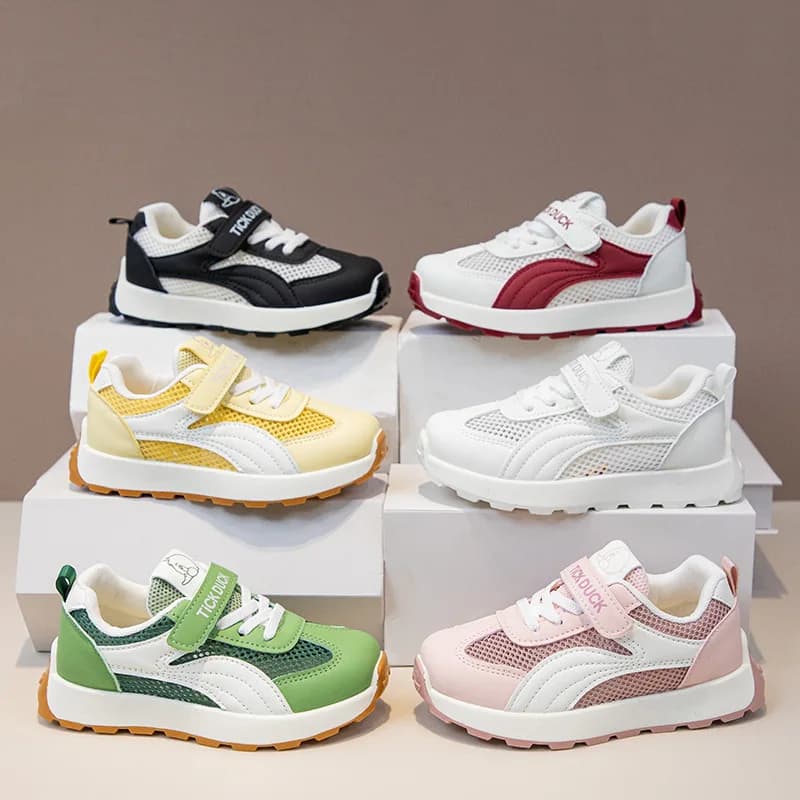 Scarpe da ginnastica per bambini, leggere e versatili, scarpe da tennis per bambine, alla moda, casual, per la scuola, da corsa, da basket, di tendenza
