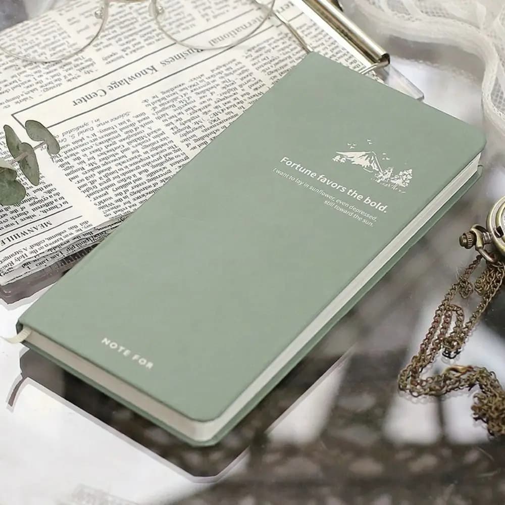 Agenda Planner da 168 pagine, quaderno multifunzione creativo 180 ° Quaderno Lay-Flat con carta spessa, serie Art Forest