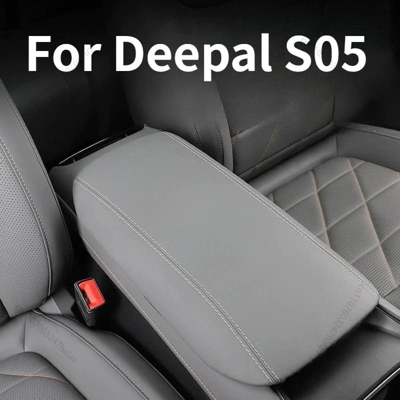 Special seat armrest box cover, interior modification central storage box protective mat For Deepal S05 Interior Accessories